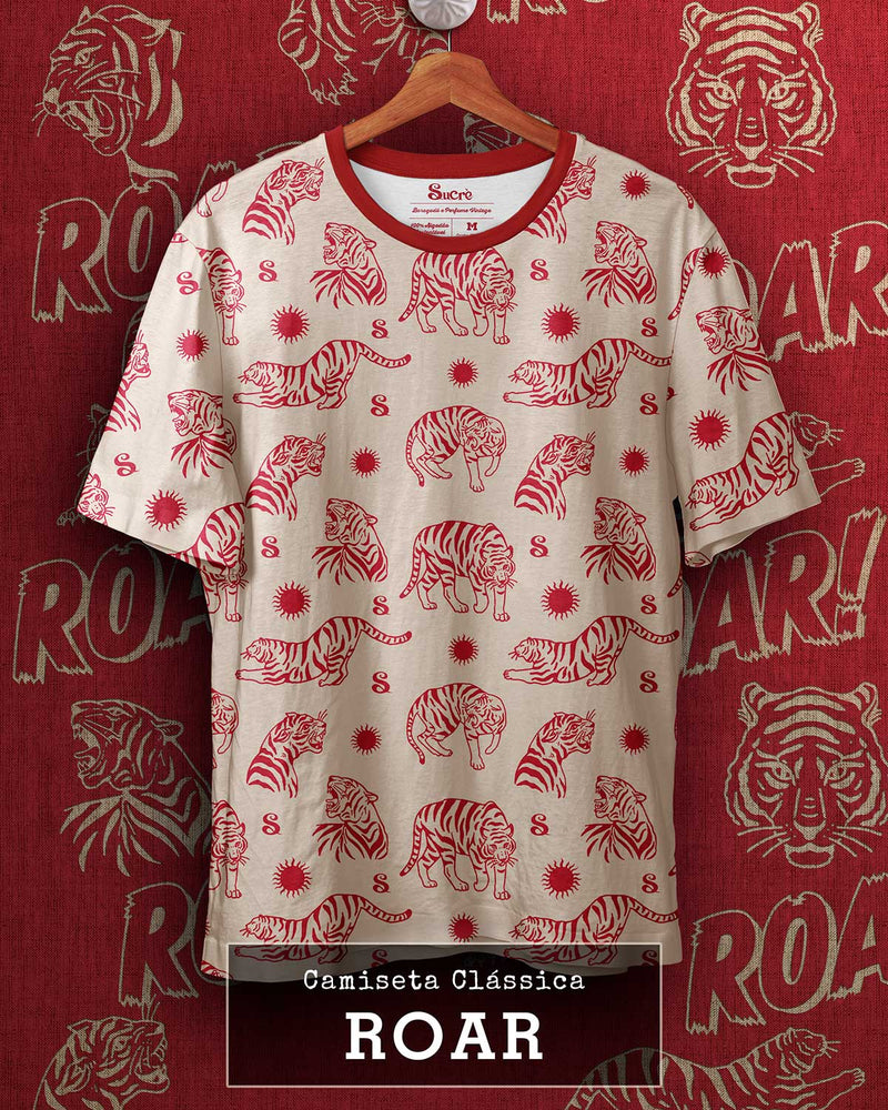 CAMISETA CLÁSSICA - ROAR II Camiseta BeSucrè Bege PP 