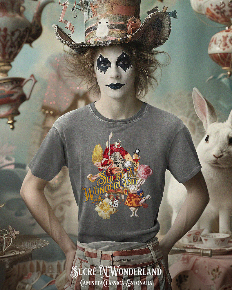 CAMISETA CLÁSSICA ESTONADA - SUCRÈ IN WONDERLAND Camiseta BeSucrè   