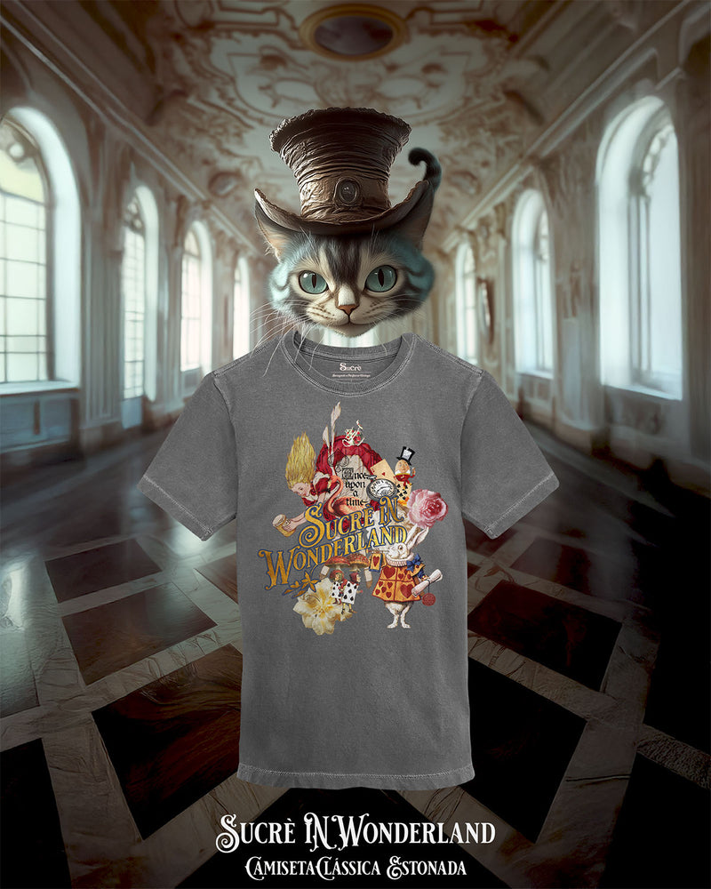 CAMISETA CLÁSSICA ESTONADA - SUCRÈ IN WONDERLAND Camiseta BeSucrè   