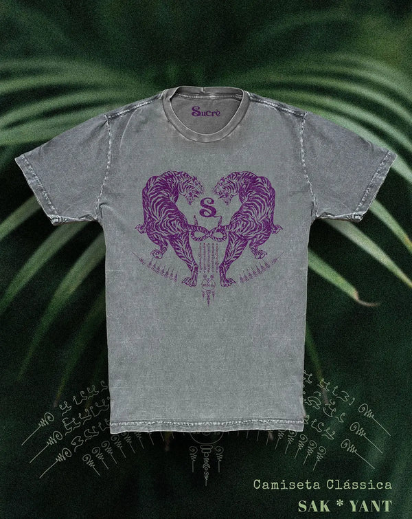 CAMISETA CLÁSSICA - SAK*YANT Camiseta BeSucrè Roxo P 