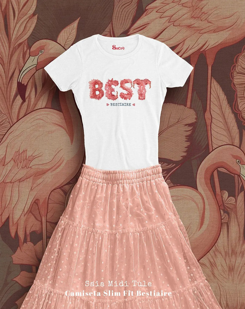 CAMISETA FEMININA SLIM FIT - BESTIAIRE Camiseta BeSucrè   