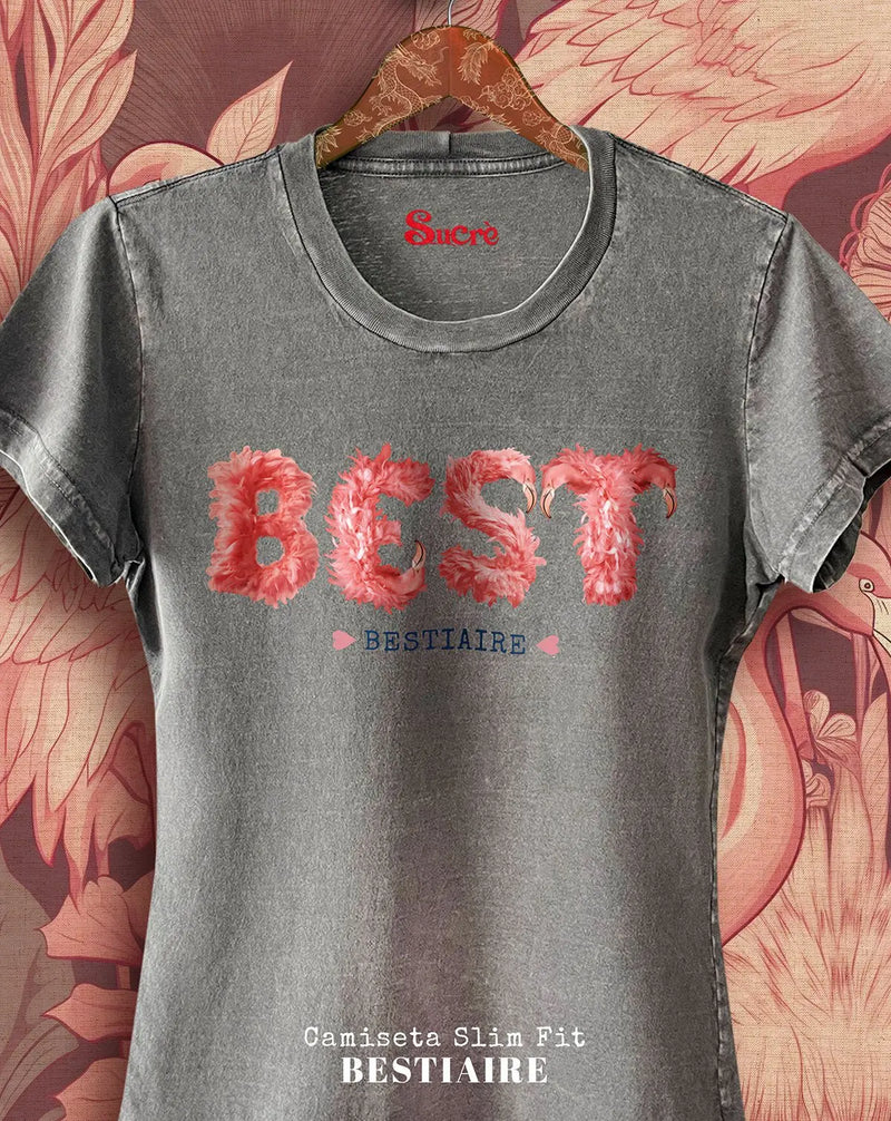 CAMISETA FEMININA SLIM FIT - BESTIAIRE Camiseta BeSucrè   