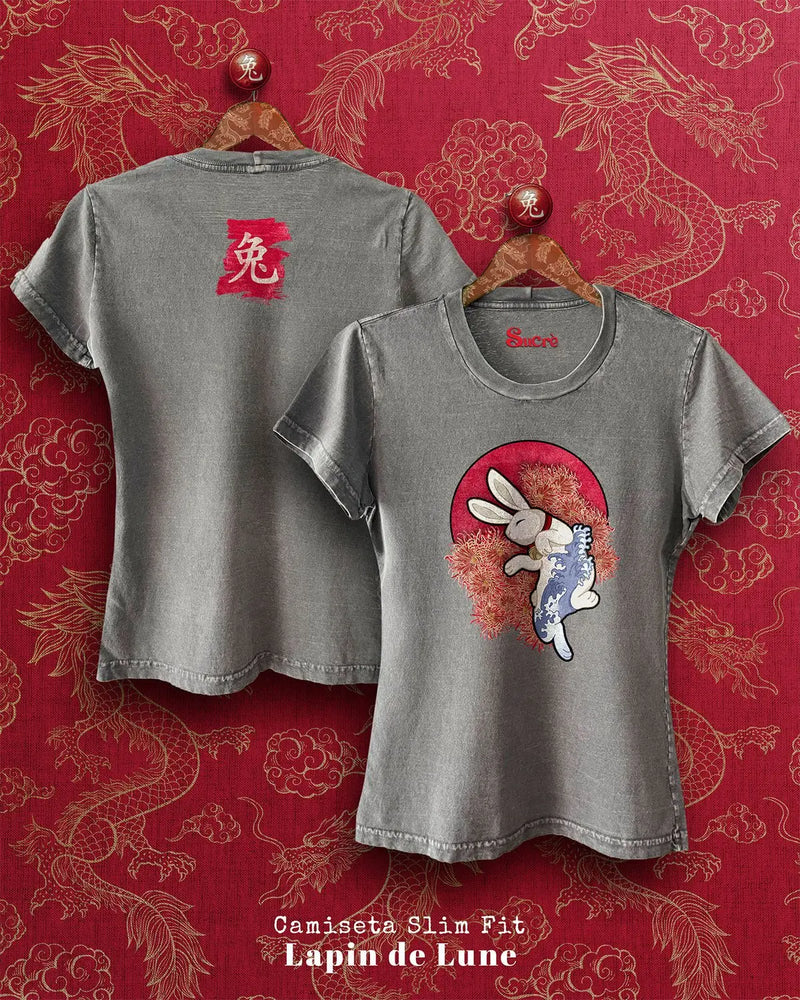 CAMISETA FEMININA SLIM FIT - LAPIN DU LUNE Camiseta BeSucrè   